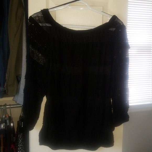 Candies Lace Black shirt